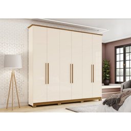 Guarda Roupa 6 Portas 3 Gavetas Vigo Henn - 2