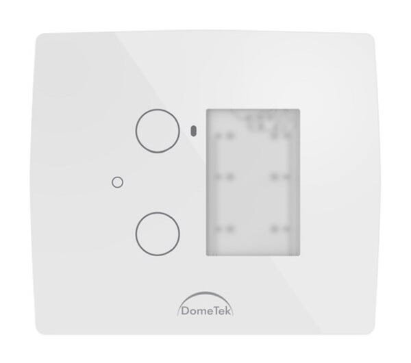 Interruptor Touch 2 Botões + Luz Emergência Led Acionamento Contr TV Diamond Branco 4x4 Dometek - 1