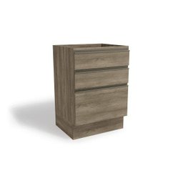 Balcão de Cozinha 3 Gavetas 60cm Maxxi - 2