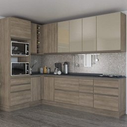 Balcão de Cozinha 3 Gavetas 60cm Maxxi - 4