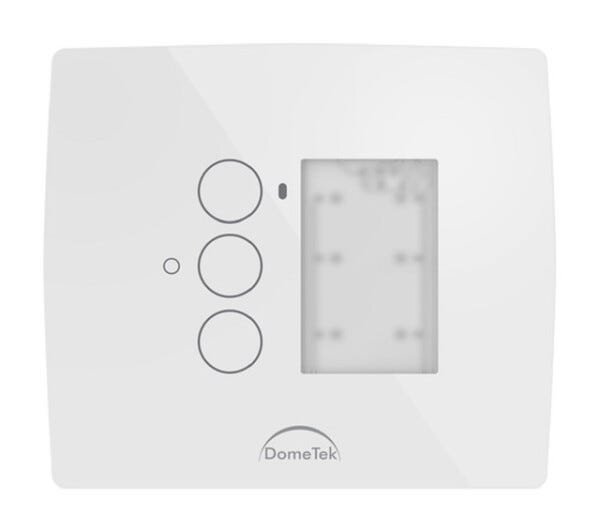Interruptor Touch 3 Botões + Luz Emergência Led Acionamento Contr TV Diamond Branco 4x4 Dometek - 1