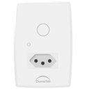 Ver imagem 1 de Interruptor Touch 1 Botão + Tomada Diamond Branco Dometek