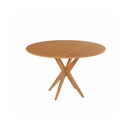 Ver imagem 1 de Mesa de Jantar Redonda 4 Lugares Tampo MDF 25mm e Madeira Maciça Simpatia Candian