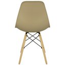 Ver imagem 5 de Kit 10 Cadeiras Charles Eames Eiffel Wood Design Bege