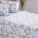 Ver imagem 3 de Jogo de Cama Casal 4 Pçs Malha Premium 145g/m² 100% Algodão 138x188x30cm
