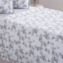 Ver imagem 4 de Jogo de Cama Casal 4 Pçs Malha Premium 145g/m² 100% Algodão 138x188x30cm