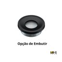 Ver imagem 3 de KIT10 Spot LED Redondo Sobrepor Embutir p/ Móveis Nichos:Branco Quente/Preto