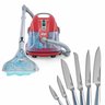 Extratora de Sujeira Wap Aqua Cleaner e Conjunto de Facas Ichef Polishop - Shark Series - Profession - 1