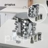 Porta Condimentos Temperos Giratório Com 12 Potes Cromado De Encaixe Suporte Com Detalhe Bancada Pr - 9