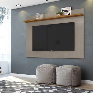 Painel Lorenzo 160cm para Tv até 60 Polegadas - Madetec - Fendi/naturale