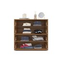 Ver imagem 4 de Cômoda de Quarto Lisboa C- 4 Gavetas Branco-cinza - Politorno
