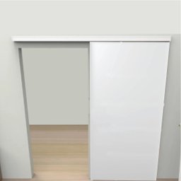 Porta de Correr Madeira 210x82 Prime Cosmade - 1
