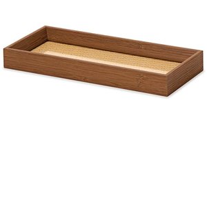 Bandeja Decorativa Rattan 15669 Pequena - Catran Madeira