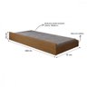 Cama Auxiliar Melissa 088 Amêndoa Geval - 2