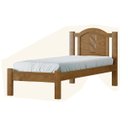 Ver imagem 2 de Cama de Solteiro 188cm X 95cm Imbuia Grécia Madeira Pinus - Cavazotto