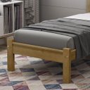 Ver imagem 5 de Cama de Solteiro 188cm X 95cm Imbuia Grécia Madeira Pinus - Cavazotto