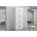 Ver imagem 1 de Armário de Escritório ME4202 8 Portas Branco - Tecnomobili