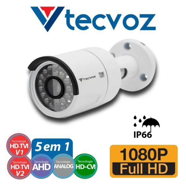 Câmera Tecvoz Bullet Flex HD QCB-236 Full HD (2.0MP | 1080p | 3.6mm | Metal)