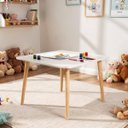 Ver imagem 2 de Mesa Infantil de Madeira Kit Livro Educativo - Pinus