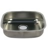 Cuba Cozinha Gourmet Pia Aço Inox 340 Ghel Plus 36x33,5mm Prof. 11cm - 5