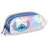 Kit Mochila de Rodinhas + Estojo Stitch Holografica Luxcel - 6