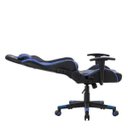 Ver imagem 5 de Cadeira Gamer Azul e Preto Healer Strike Reclinável Giratória