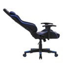 Ver imagem 4 de Cadeira Gamer Azul e Preto Healer Strike Reclinável Giratória