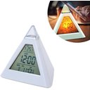 Ver imagem 1 de Relógio Digital Pirâmide de Mesa Calendário