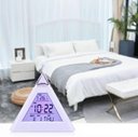 Ver imagem 5 de Relógio Digital Pirâmide de Mesa Calendário