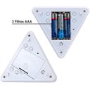 Ver mais imagens de Relógio Digital Pirâmide de Mesa Calendário