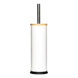 ESCOVA SANITÁRIA BRANCA BAMBU INOX - WINCY - 2