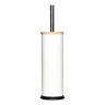 ESCOVA SANITÁRIA BRANCA BAMBU INOX - WINCY - 2