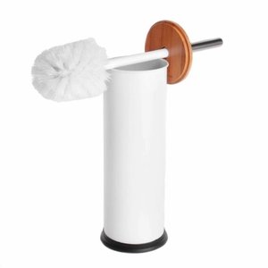 ESCOVA SANITÁRIA BRANCA BAMBU INOX - WINCY