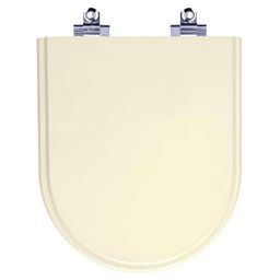 Tampa de Vaso Sanitário com Amortecedor Nuova Creme (Bege) para bacia Deca - 1