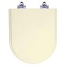 Tampa de Vaso Sanitário com Amortecedor Nuova Creme (Bege) para bacia Deca - 1
