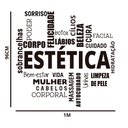 Ver imagem 2 de Adesivo de Parede Estética Palavras Motivação Recepção Clínica Salão de Beleza Kanto Store Adesivo D