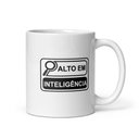Ver imagem 3 de Caneca de Porcelana Meme Alto em Inteligência