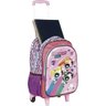 Mochila Meninas Super Poderosas Troller Powerpuff Girls com Rodinha - 132855 - 1