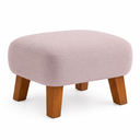 Ver imagem 7 de Poltrona Amamentação Soft Suede Base Balanço com Puff:Rose