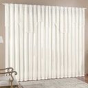 Ver imagem 1 de Cortina 3,00m X 1,70m Momento Sala Quarto Renda com Microfibra p Varão Palha
