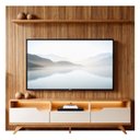 Ver imagem 2 de Conjunto Rack Diplomata e Painel Curitiba para TV até 46 Polegadas 224x218cm