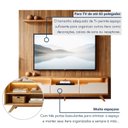 Ver imagem 6 de Conjunto Rack Diplomata e Painel Curitiba para TV até 46 Polegadas 224x218cm