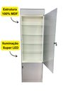 Ver imagem 4 de Vitrine Armário Fita LED Porta Vidro Bivolt Colecionador Lojas