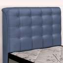 Ver imagem 5 de Cabeceira Cama Box Solteiro Ciara 90cm Botonê com Frame Linho Azul