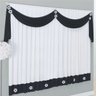Kit Futebol para Quarto de Menino 6 Peças - Cortina + Cobre Leito + Tapete - Preto - 2