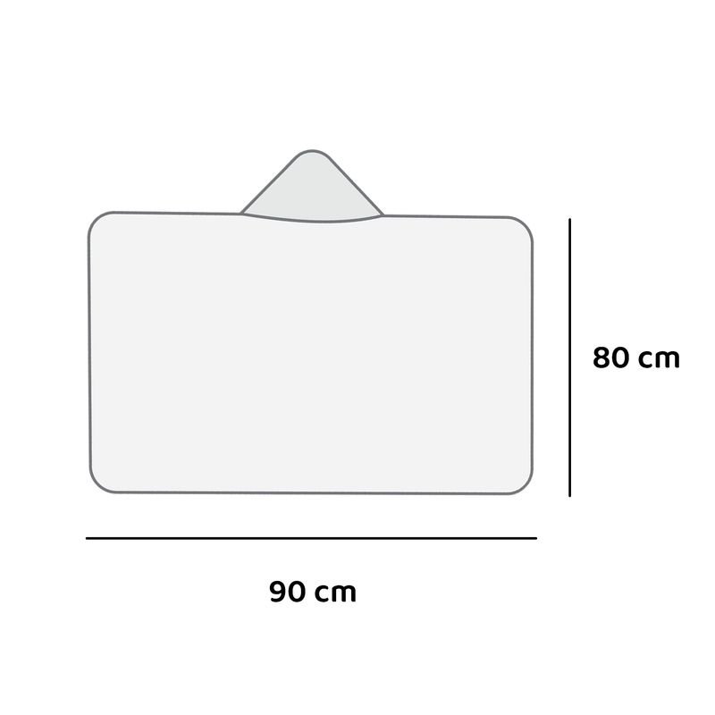 Toalha C/capuz Baby Joy Soft Estampada 80cmx90cm Pct C/01un //baloes Azul - 3