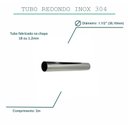 Ver imagem 2 de Tubo inox redondo 38,10mm 1.1/2" (tam: 2m) 304 excelente qualidade TUBO 1.1/2 POLEGADA TUBO INOX 1.1