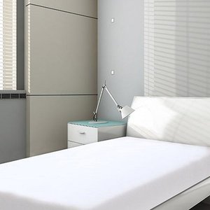 Capa Colchão Solt. Imperm. Branco 100% PP 88x1,88cm - 112592