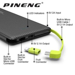 Carregador Portátil Power Bank Pineng 5000mAh Slim - 4