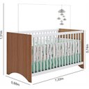 Ver imagem 3 de Berço Gutti Liv Branco/almendra Móveis Estrela Móveis Estrela Baby